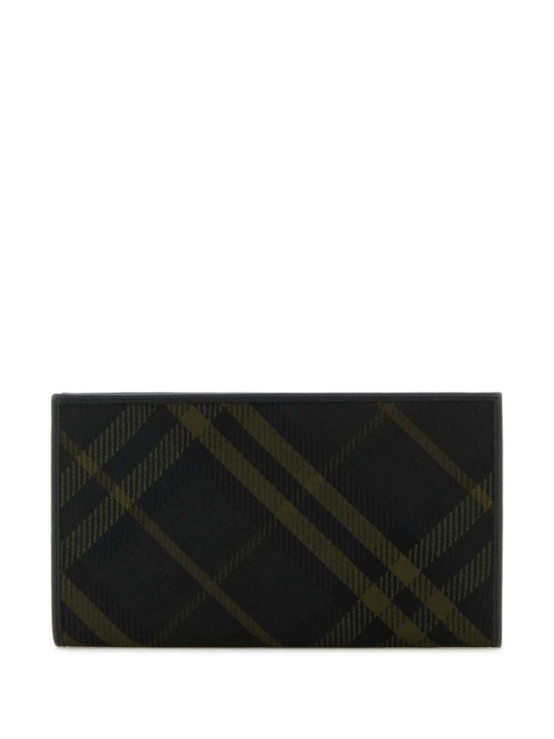 

Кошелек с чековым узором Burberry, коричневый