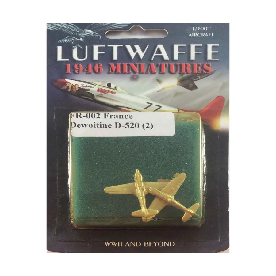 

Девуатин Д-520, Luftwaffe 1946 Miniatures - France (1:300)