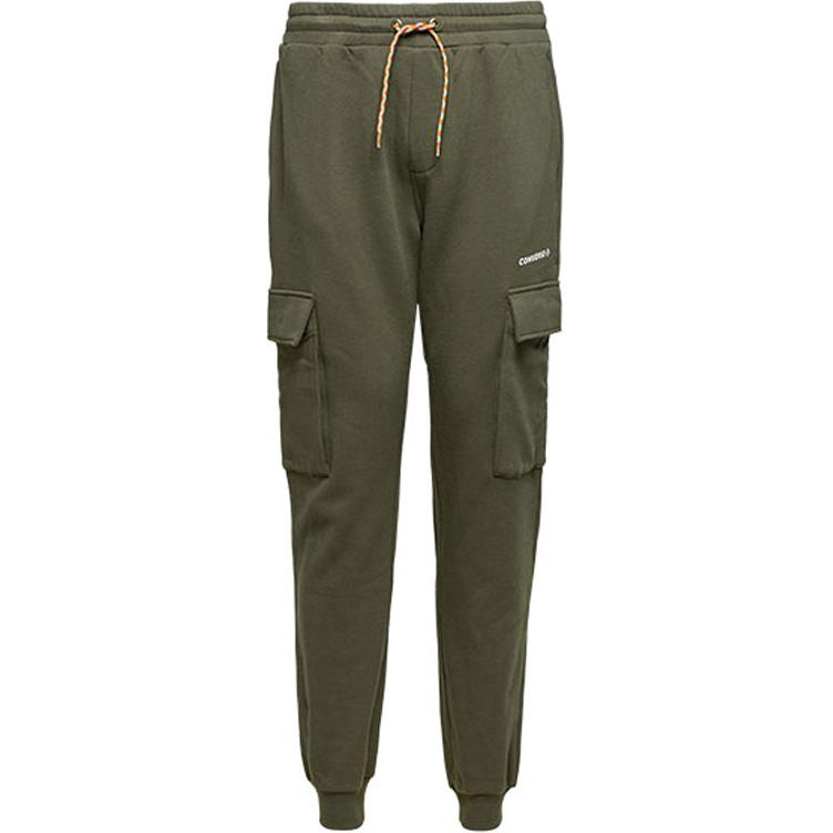 

Повседневные брюки мужские тёмно-зелёные Converse, темно-зеленый