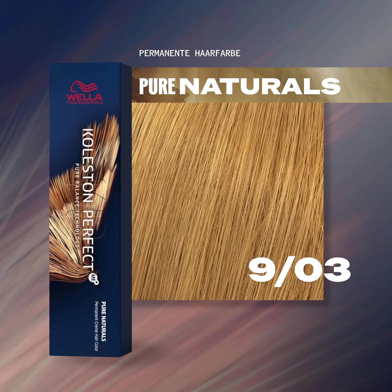 Краска для волос Wella Koleston Perfect ME+ 9/03 светло-русый натуральный золотистый, 3 шт. Wella Professionals — фото 2