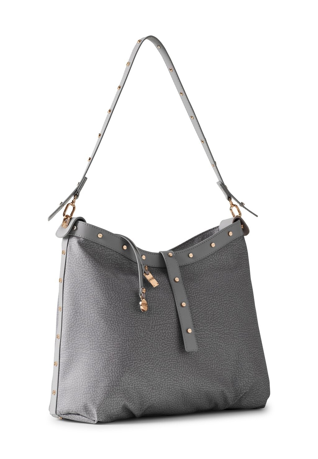 

Сумочка METROPOLE HOBO MEDIUM Borbonese, светло-серый
