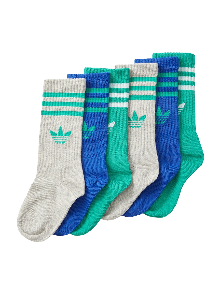 

Носки ADIDAS ORIGINALS, синий/серый/зеленый