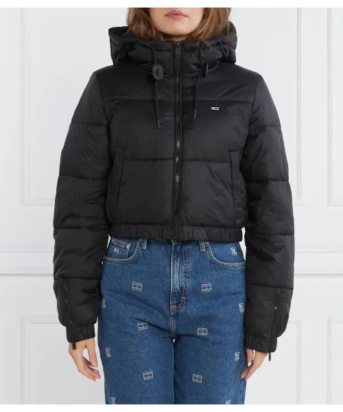 

Куртка-Пуховик с капюшоном TJW CRP Cropped fit Tommy Jeans, черный