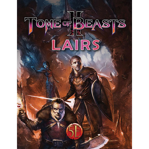 

Ролевая игра Kobold Press Tome of Beasts II: Lairs (D&D 5E Compatible)