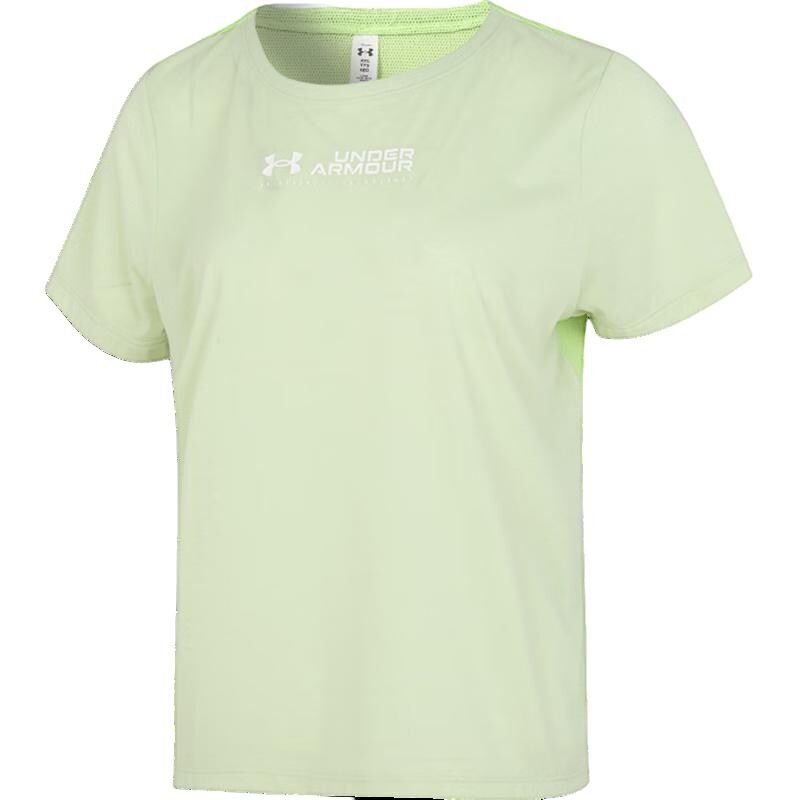 

Футболка женская зеленая Under Armour