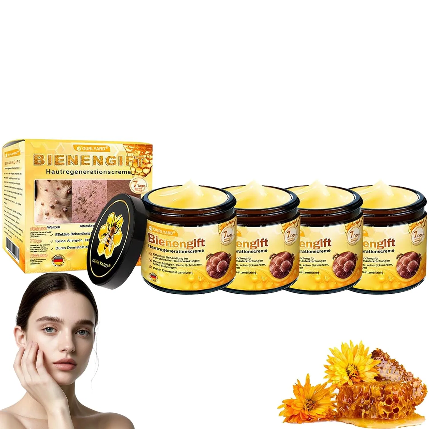 Крем для лица Athem — Комплексный для регенерации кожи «Bee Venom Pro» от Ourlyard 