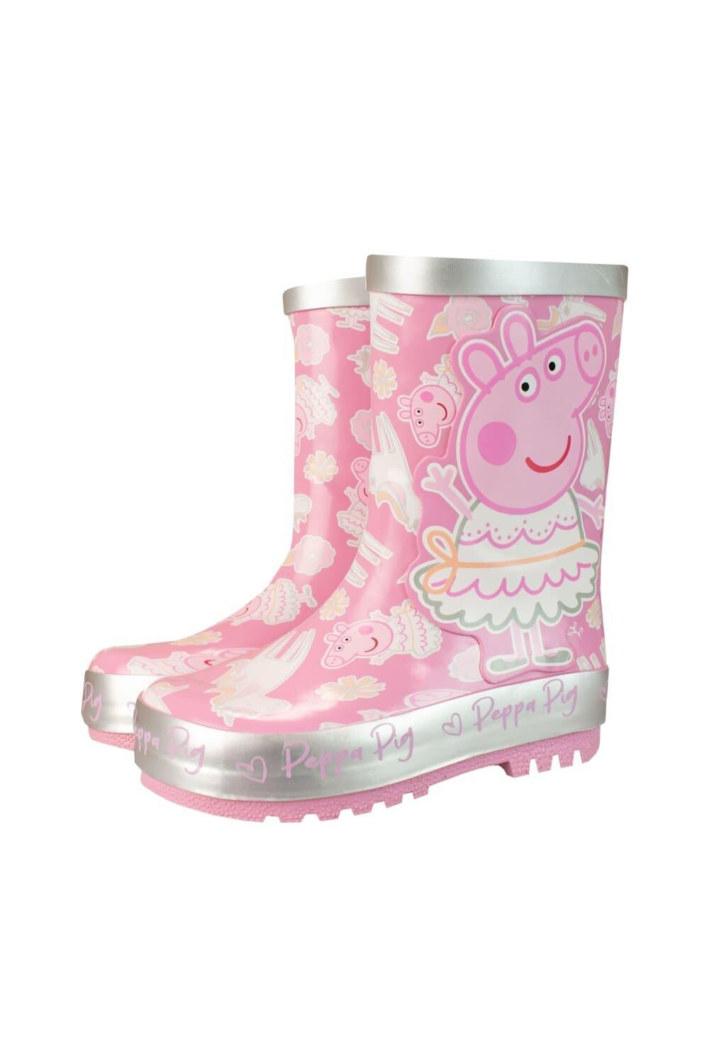 

Резиновые сапоги с единорогом Peppa Pig, розовый