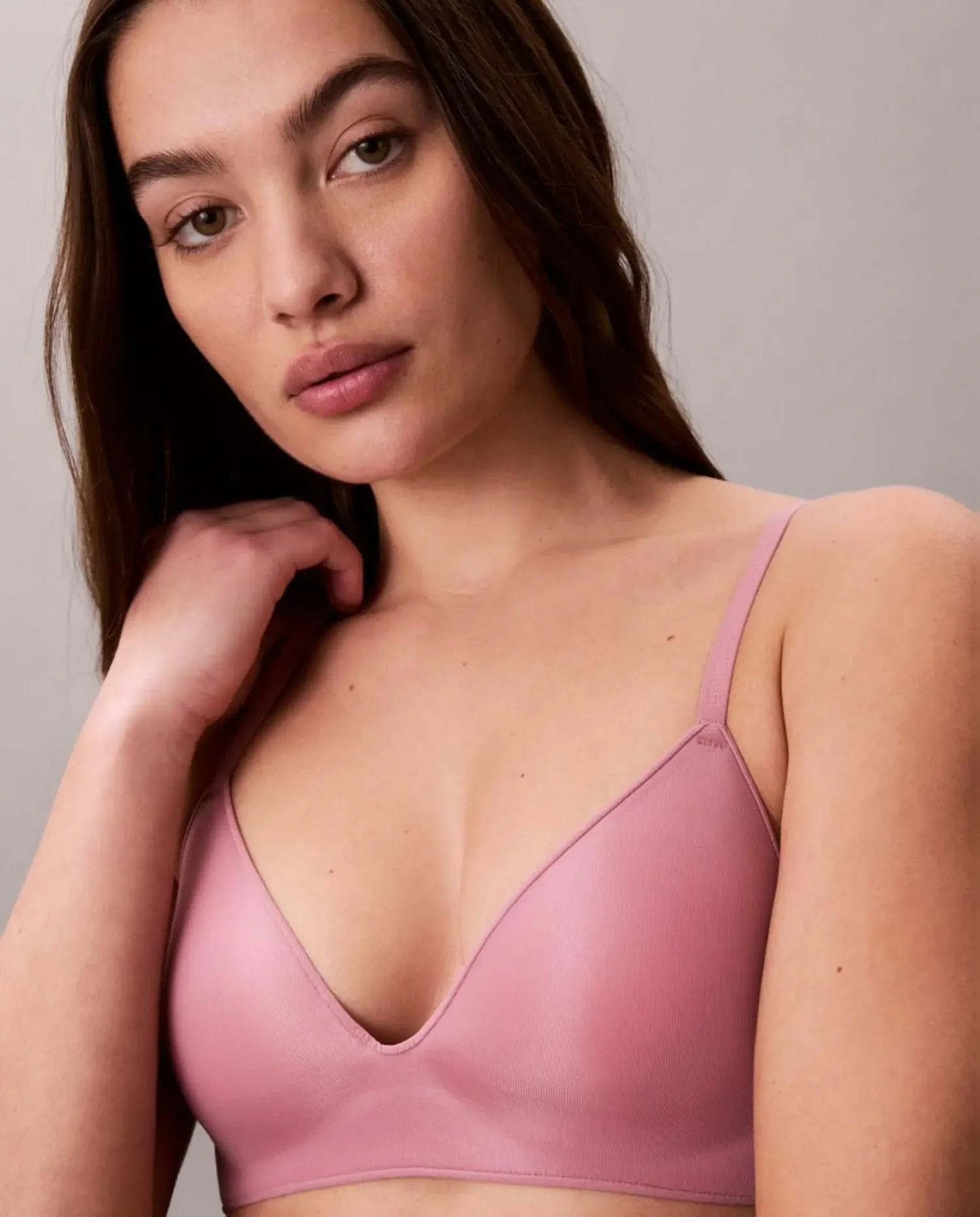 Бюстгальтер без косточек PERFECTLY FIT ULTRALIGHT Calvin Klein, розовый