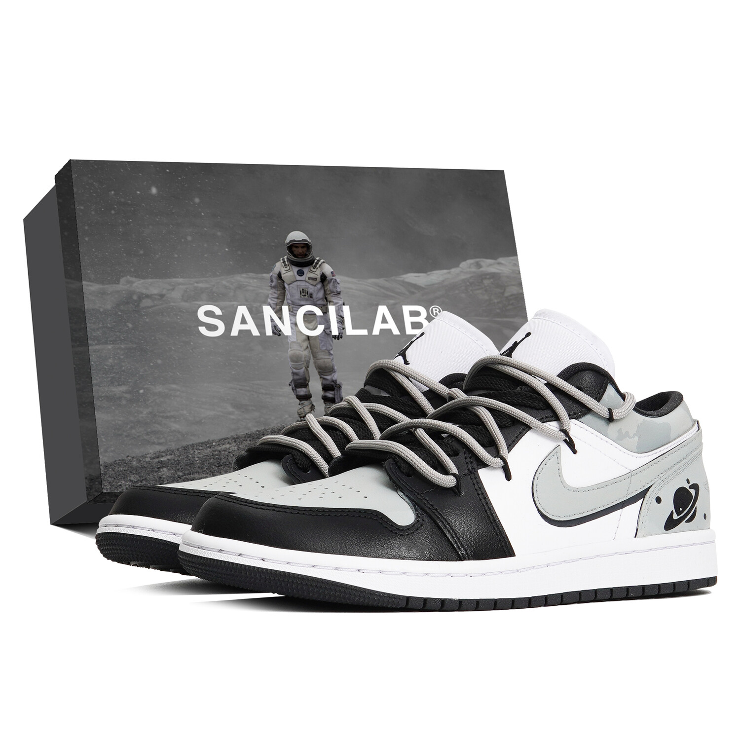 Jordan Air Jordan 1 винтажные баскетбольные кроссовки женские, Gray