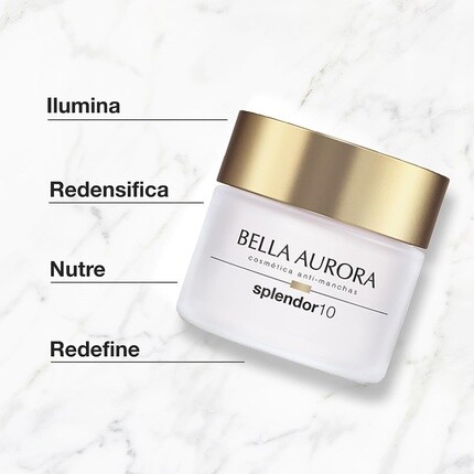 Крем для лица Bella Aurora — Антивозрастной - Формула Splendor 10 для заметно более молодой и упругой кожи, 50 мл — фото 3