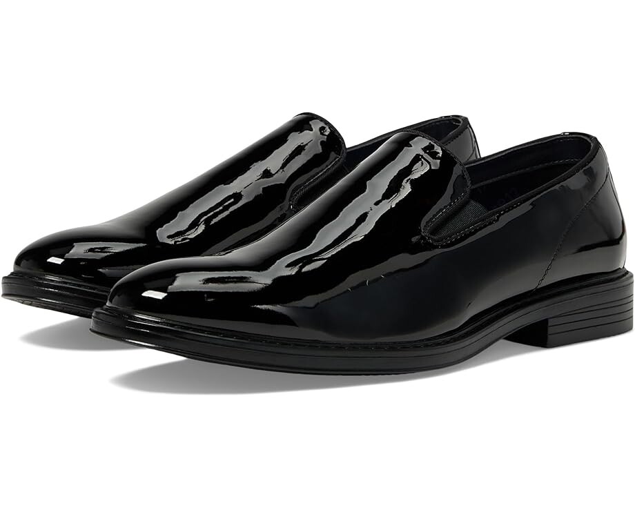 

Оксфорды Nunn Bush Centro Flex Formal Plain Toe Slip-On, цвет Black Patent