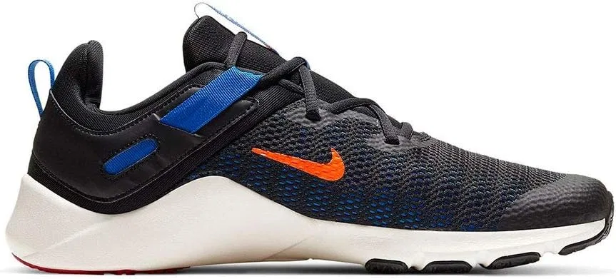 Кроссовки Nike Legend Essential CD0443 003 для бега, мужские, Black Total Orange Soar Pale Ivory — фото 2