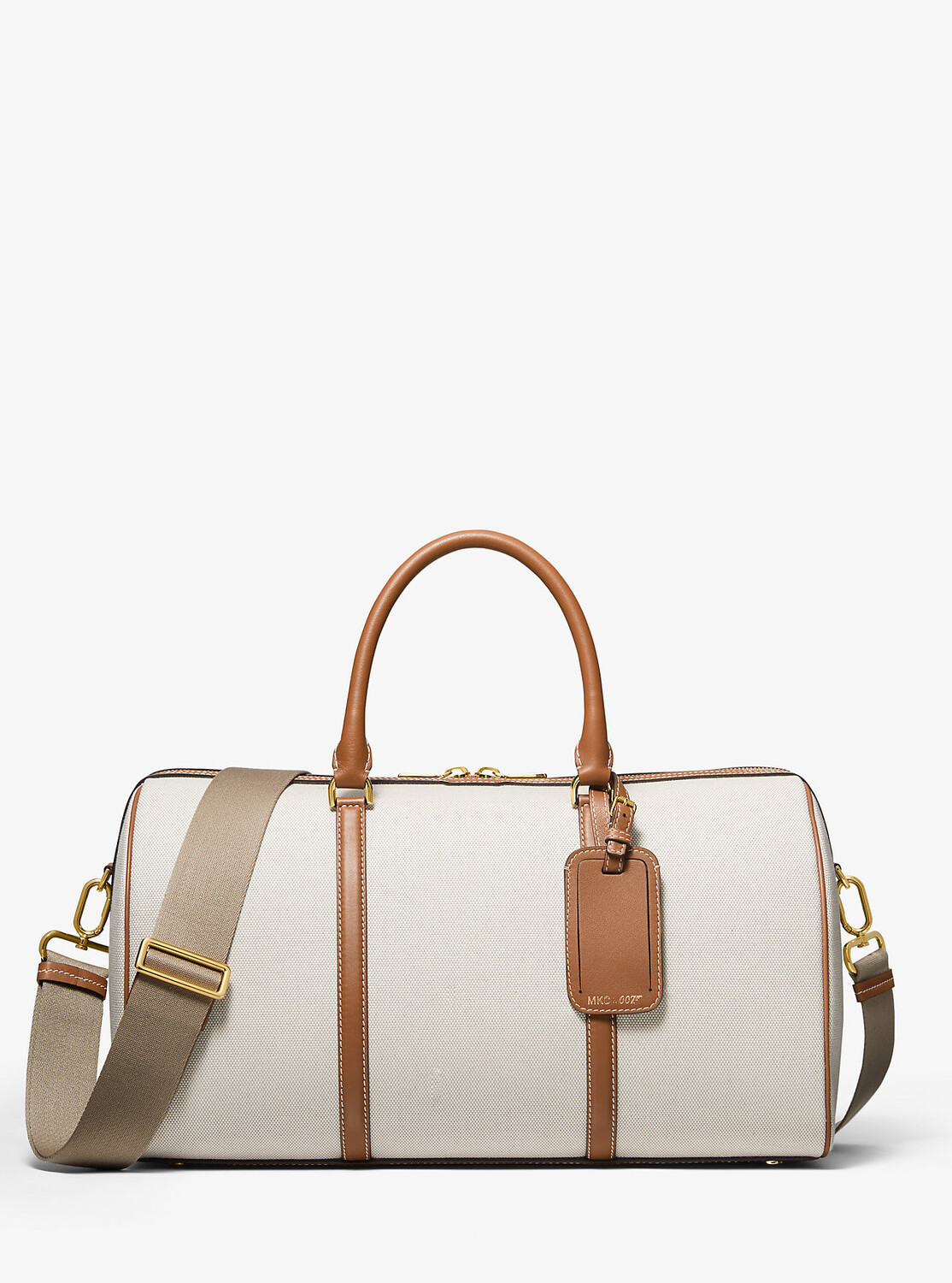 

Выходная сумка MKC x 007 Bond из хлопковой парусины и кожи Michael Kors