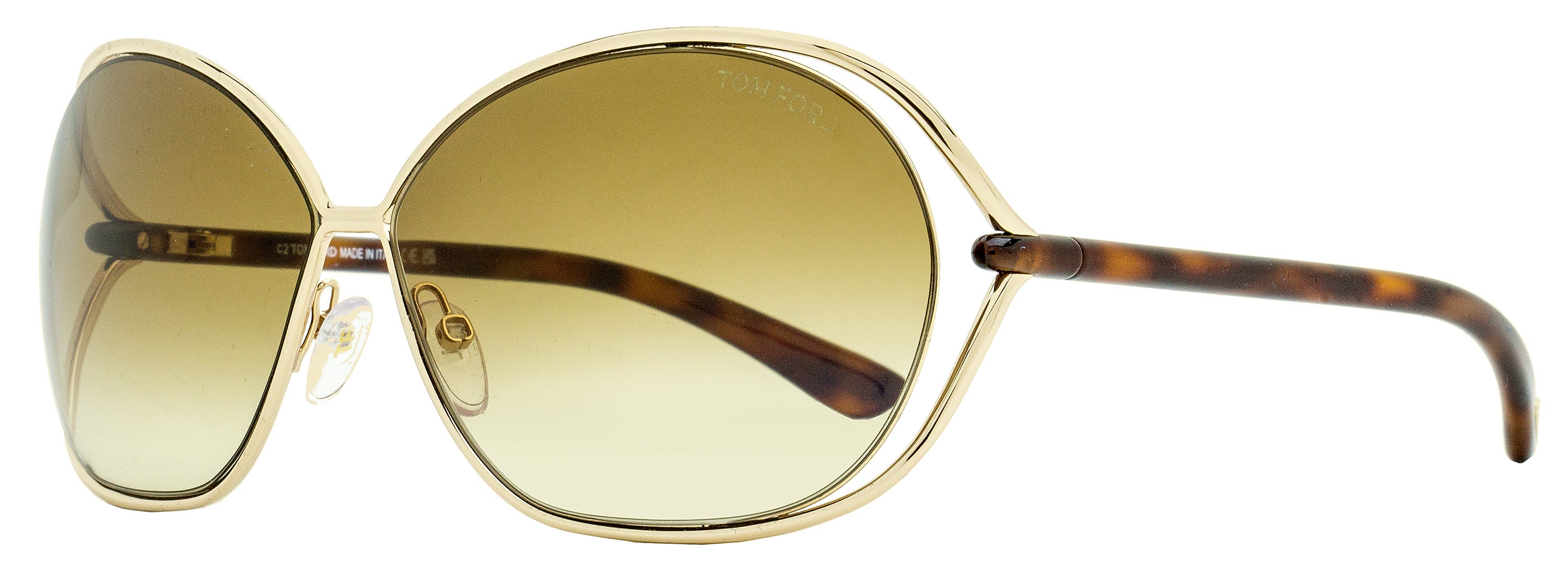 

Солнцезащитные очки Carla женские Tom Ford TF157 28F золото/гавана 66 мм