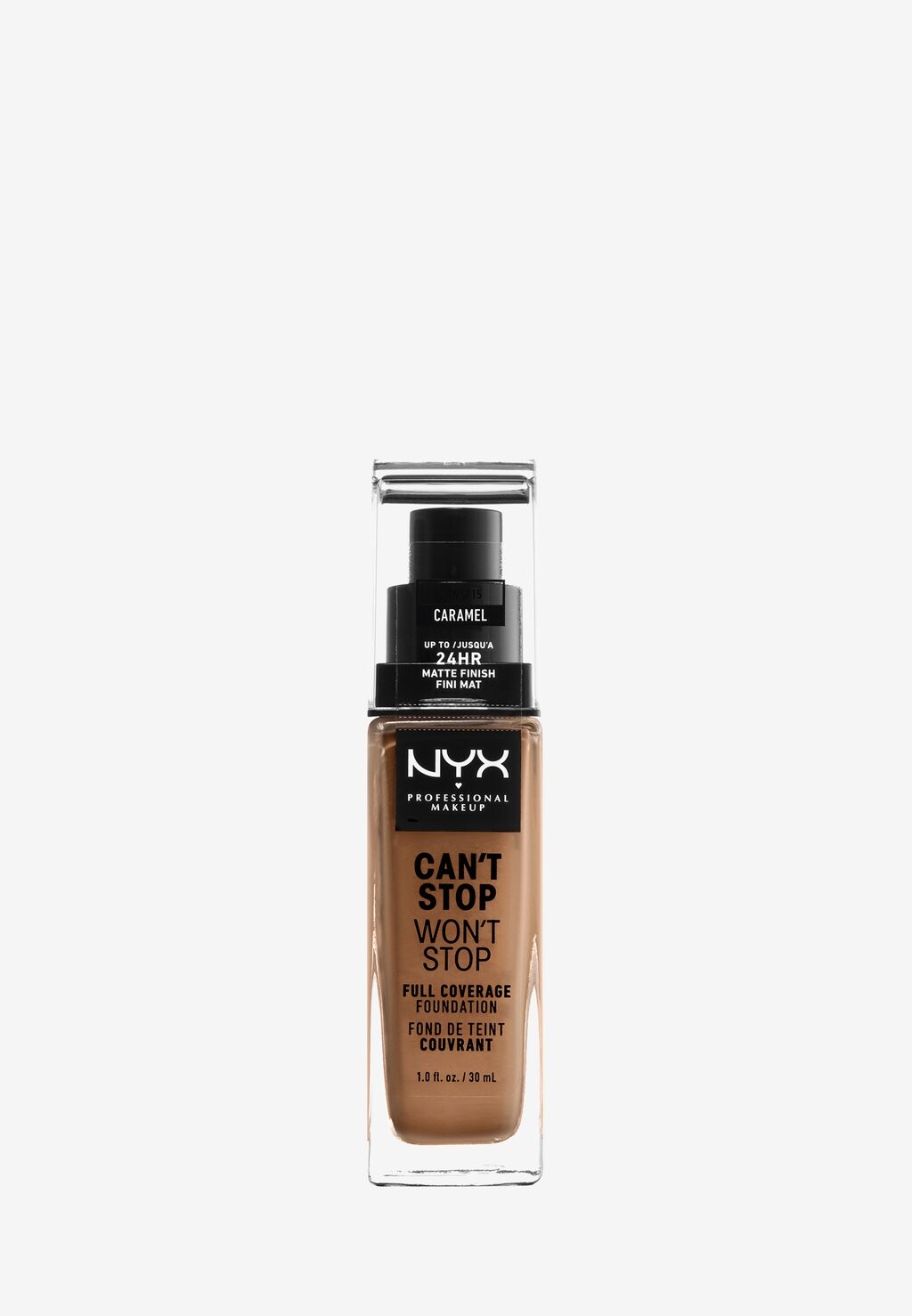 

Тональный крем Can'T Stop Won'T Stop Foundation Nyx Professional Makeup, цвет 15 caramel