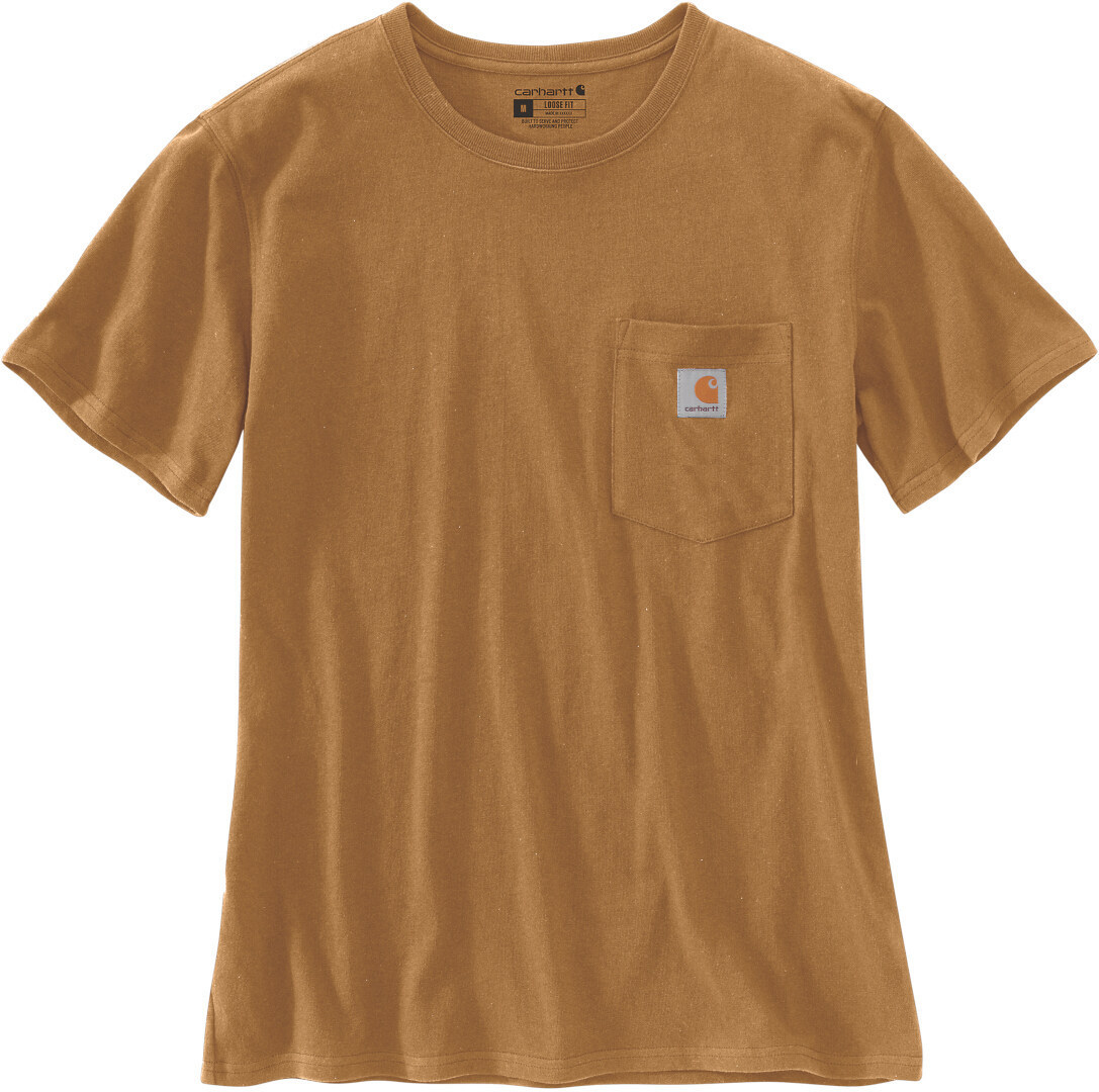 

Футболка Carhartt Workwear Pocket Women's T-Shirt, коричневый