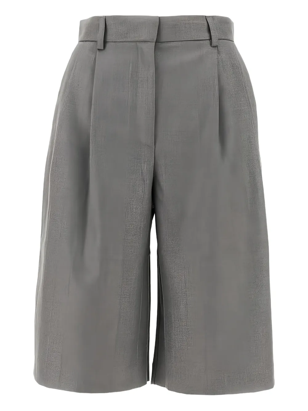 

Шорты-бермуды со складками спереди THE ANDAMANE, серый