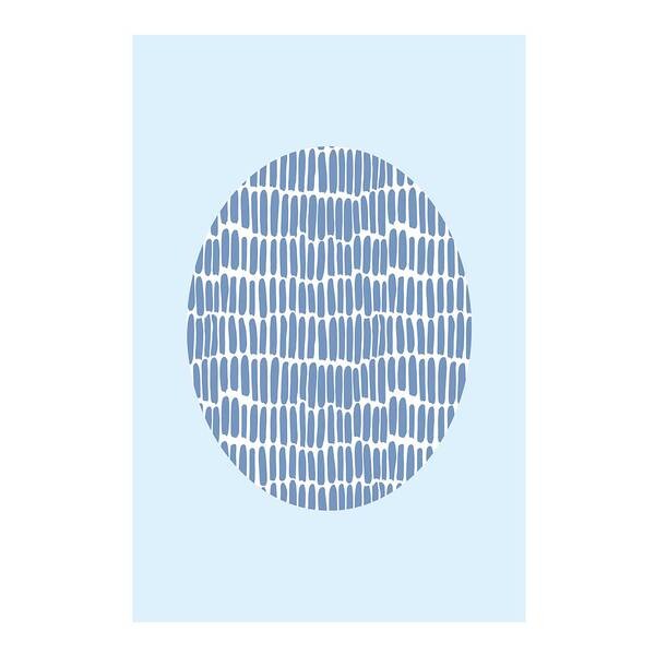

Фреска Komar Shelly Patterns III цвет weiß/blau