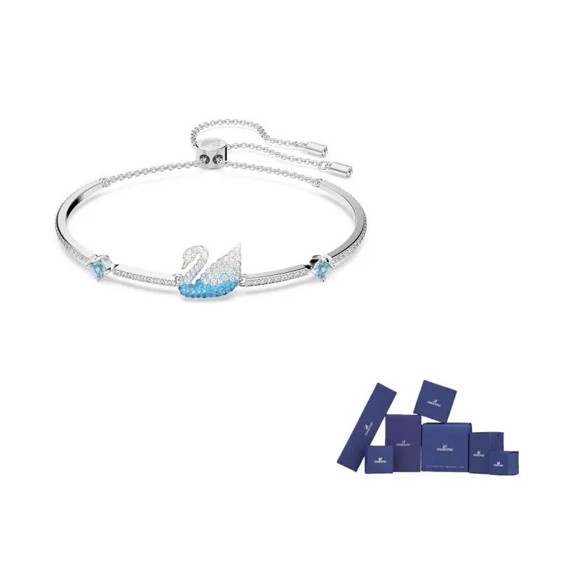 

Родированное браслеты женские Swarovski, серебряный