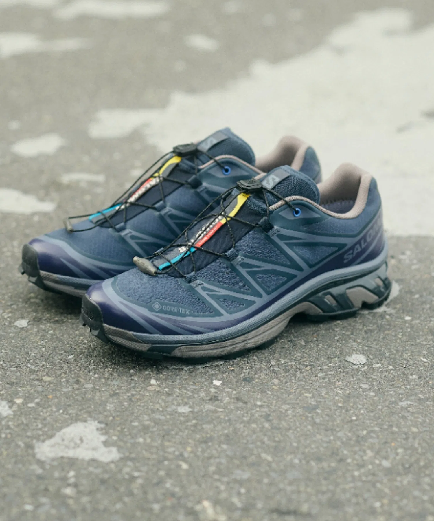 Унисекс кроссовки SALOMON XT-6 GORE-TEX синие