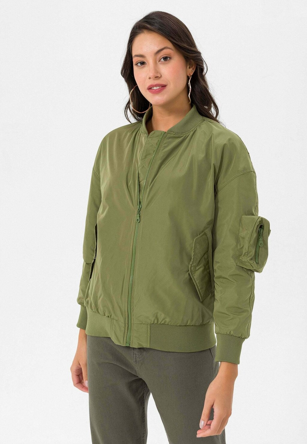 

Куртка-бомбер REGULAR FIT Daniel Hills, цвет khaki