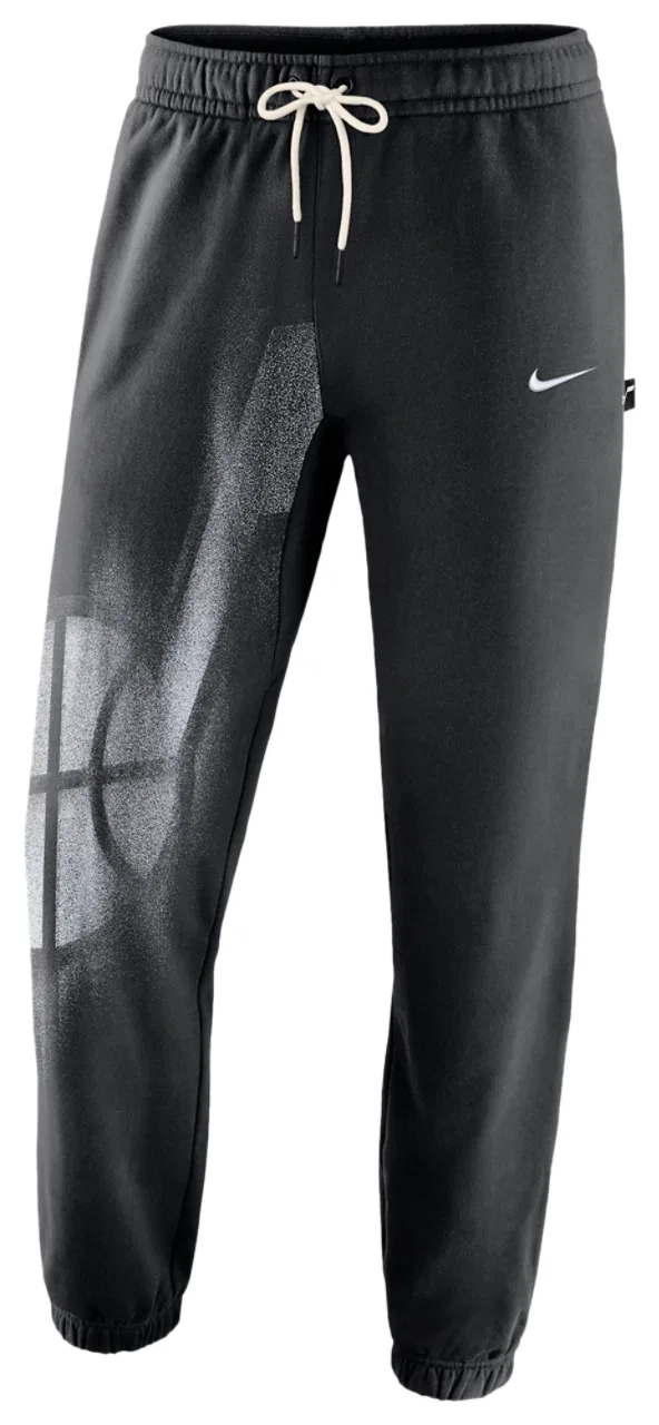 Мужские брюки с технологией Therma-FIT Jazz Basketball Icon Nike, черно-белый