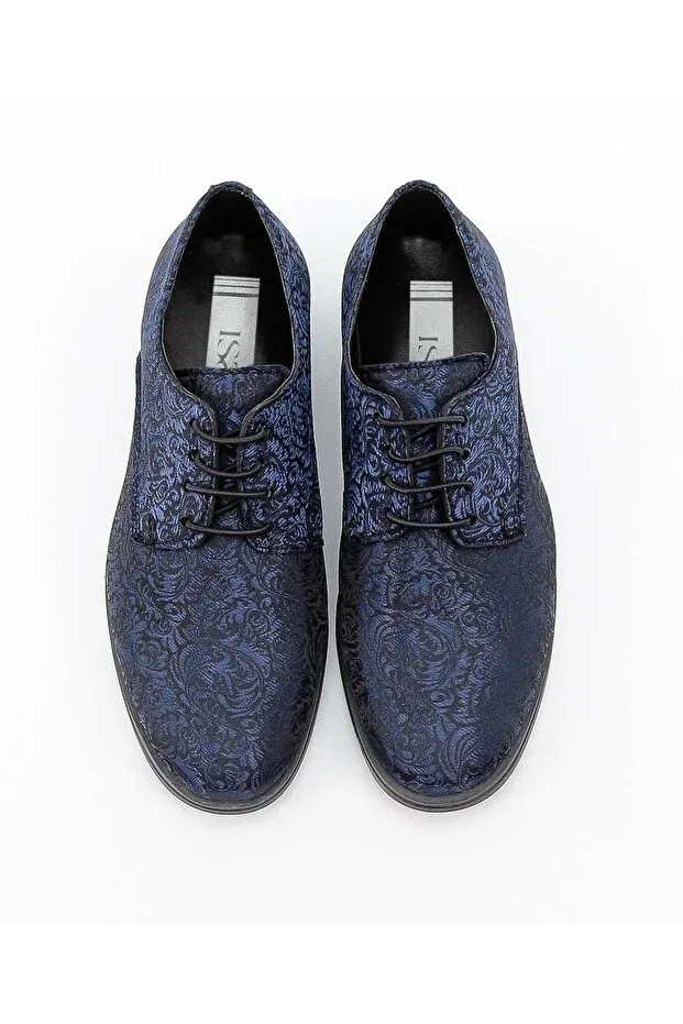 Детские туфли для мальчиков с узором Isse, Navy Blue