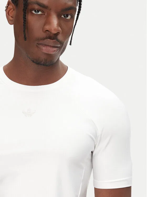 Футболка slim fit Fashion Cut Line Adidas, белый — фото 4