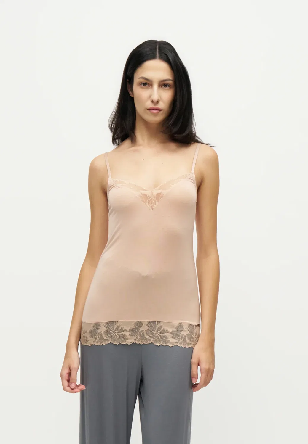 Майка - нижняя рубашка Emporio Armani, Nude