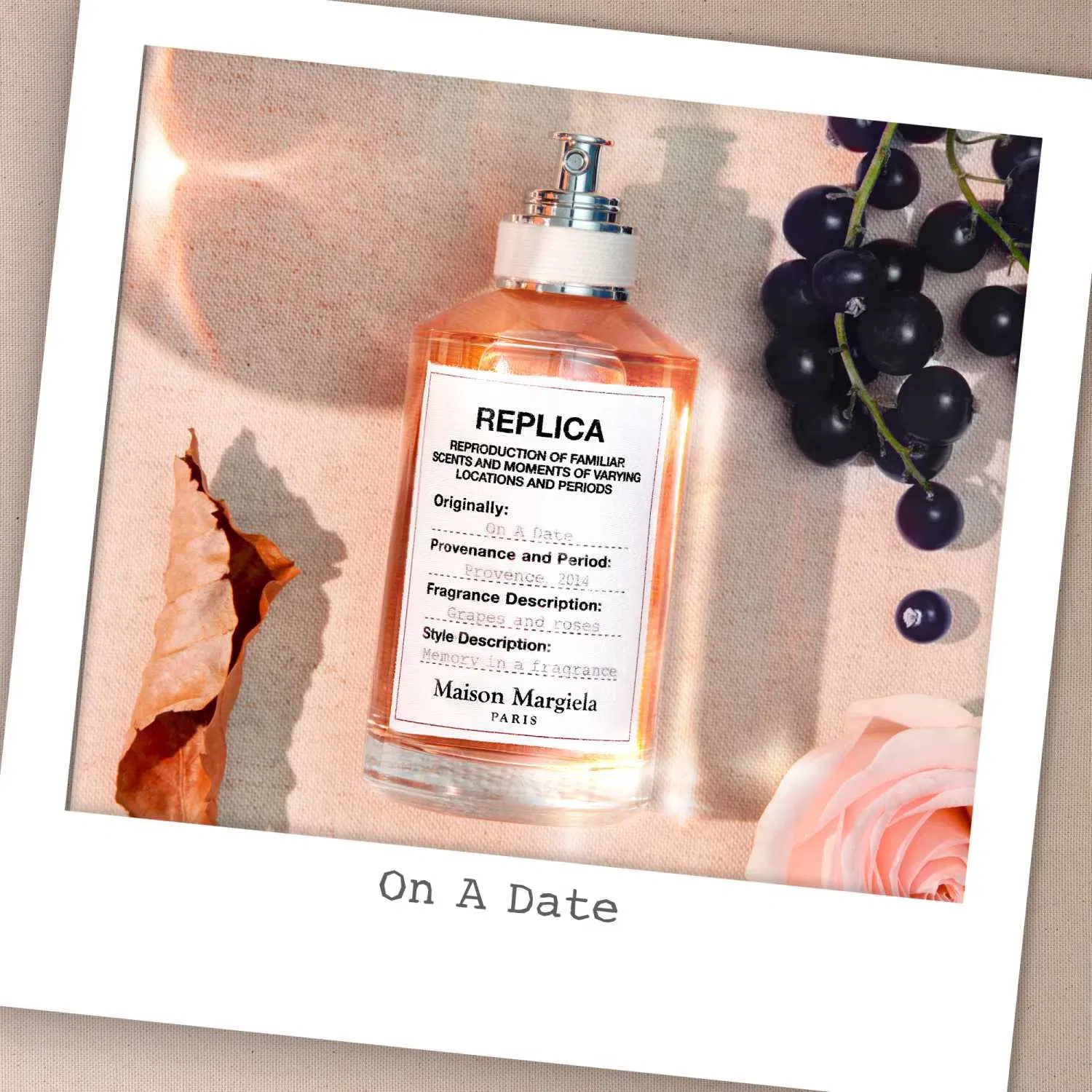 Туалетная вода Replica On A Date, 30 мл, MAISON MARGIELA — фото 4