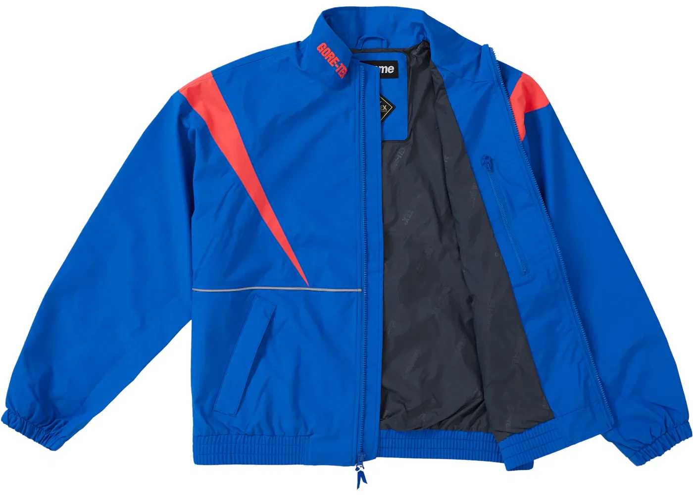 Мужская куртка Supreme GORE-TEX Court Jacket (SS19), Bright Royal — фото 2