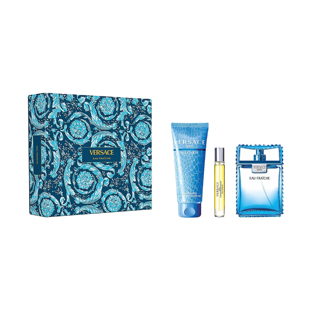 

Набор парфюмерный Versace Eau Fraiche Men, 3 предмета
