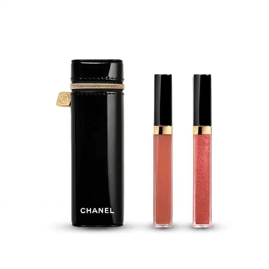 Женский набор косметики Cocoa Bright Lip Gloss CHANEL, Черный