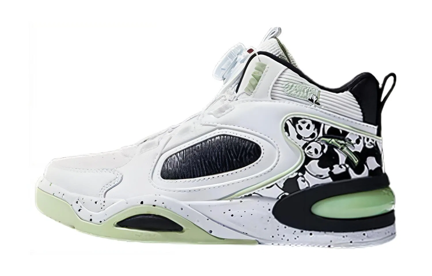 Детские кроссовки для скейтбординга для школьников, Antakids, Black White Green