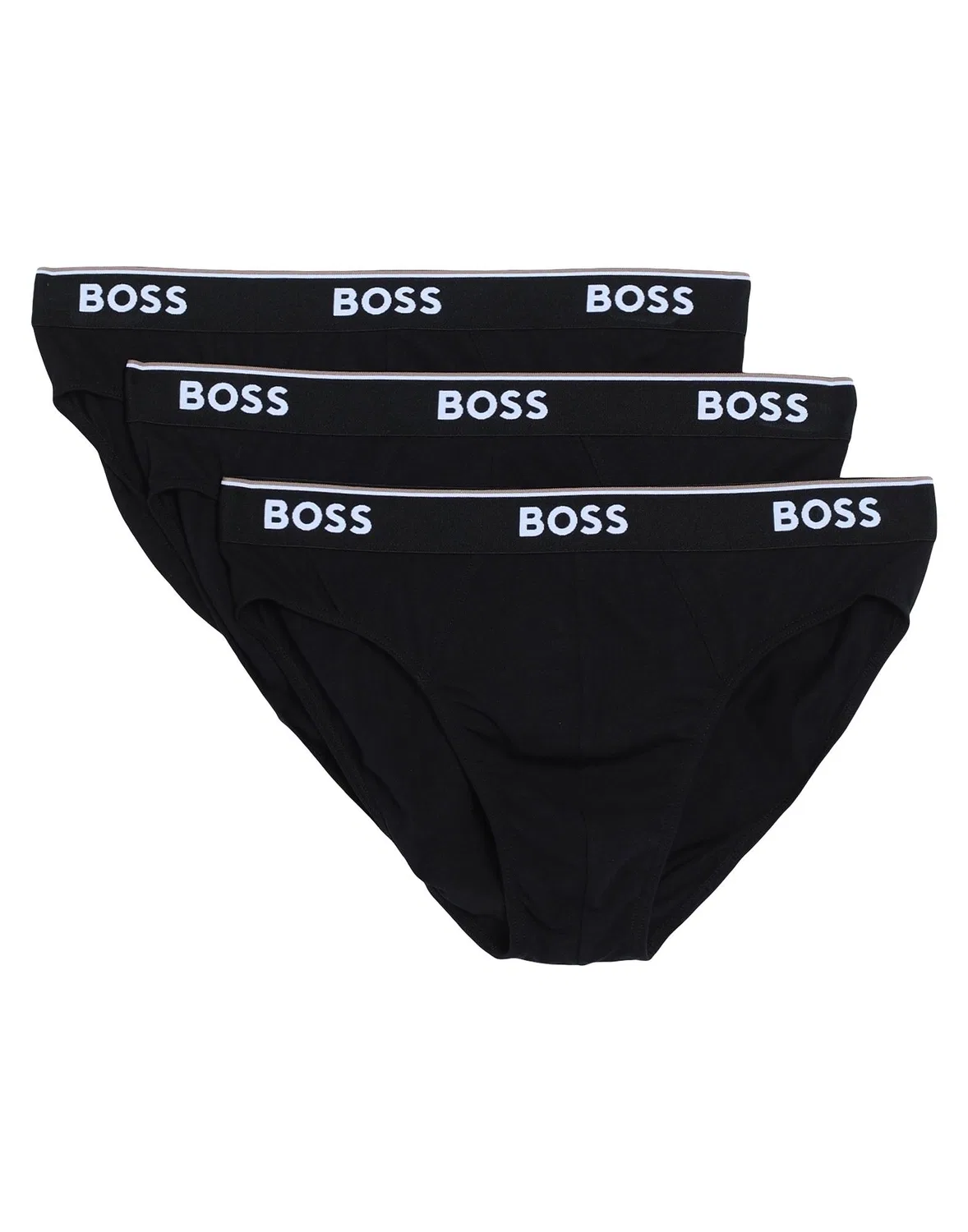 Мужской комплект трусов с логотипом Boss, черный