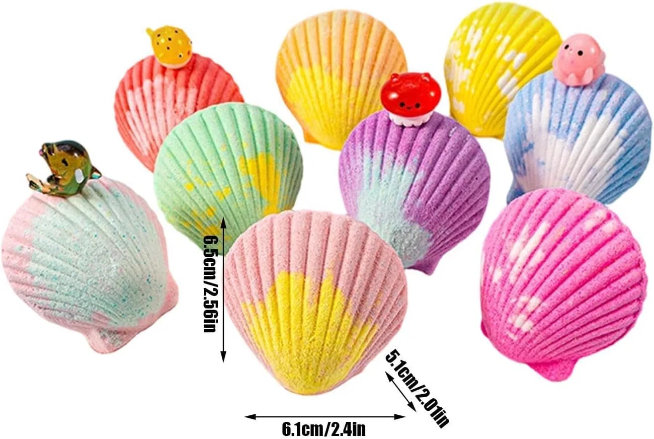 Набор бомбочек для ванны, Mimoqk, 9 шт, 80 г, Bubble — фото 2