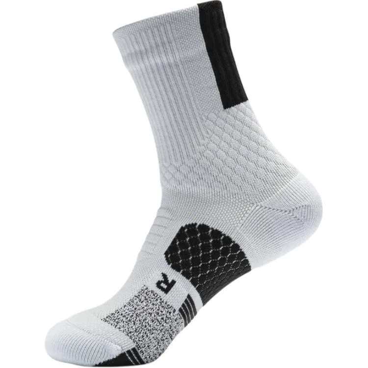 Детские носки с высоким берцем Under Armour Playmaker, White — фото 4