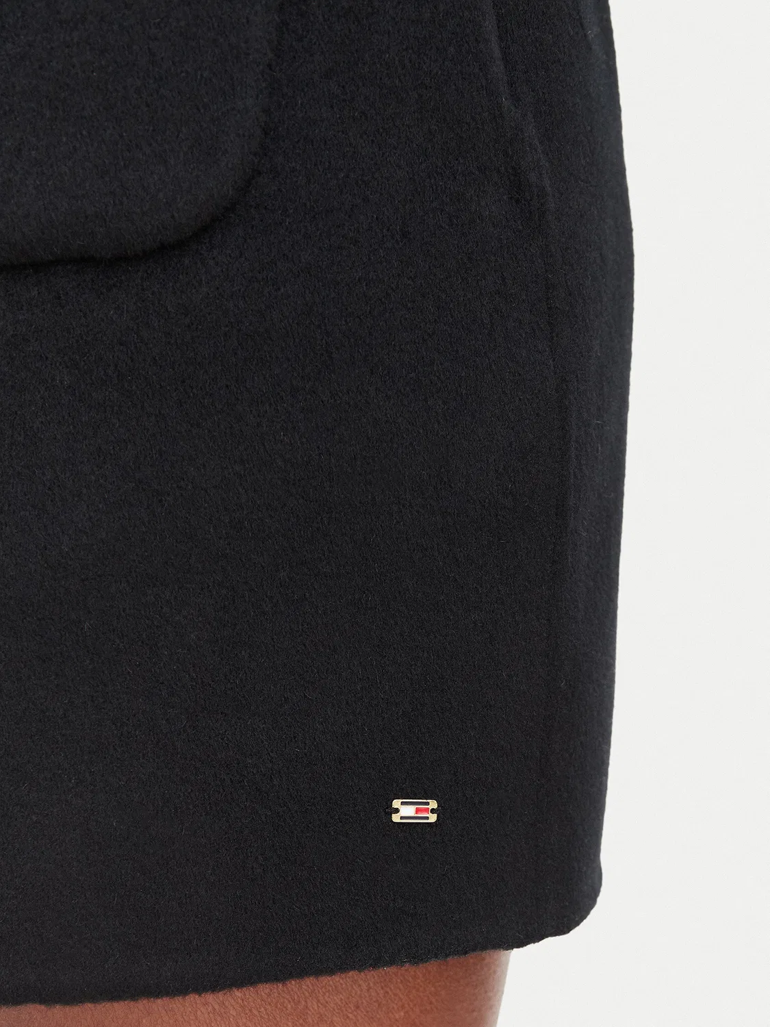 Женская мини-юбка стандартного кроя Tommy Hilfiger, черный — фото 4