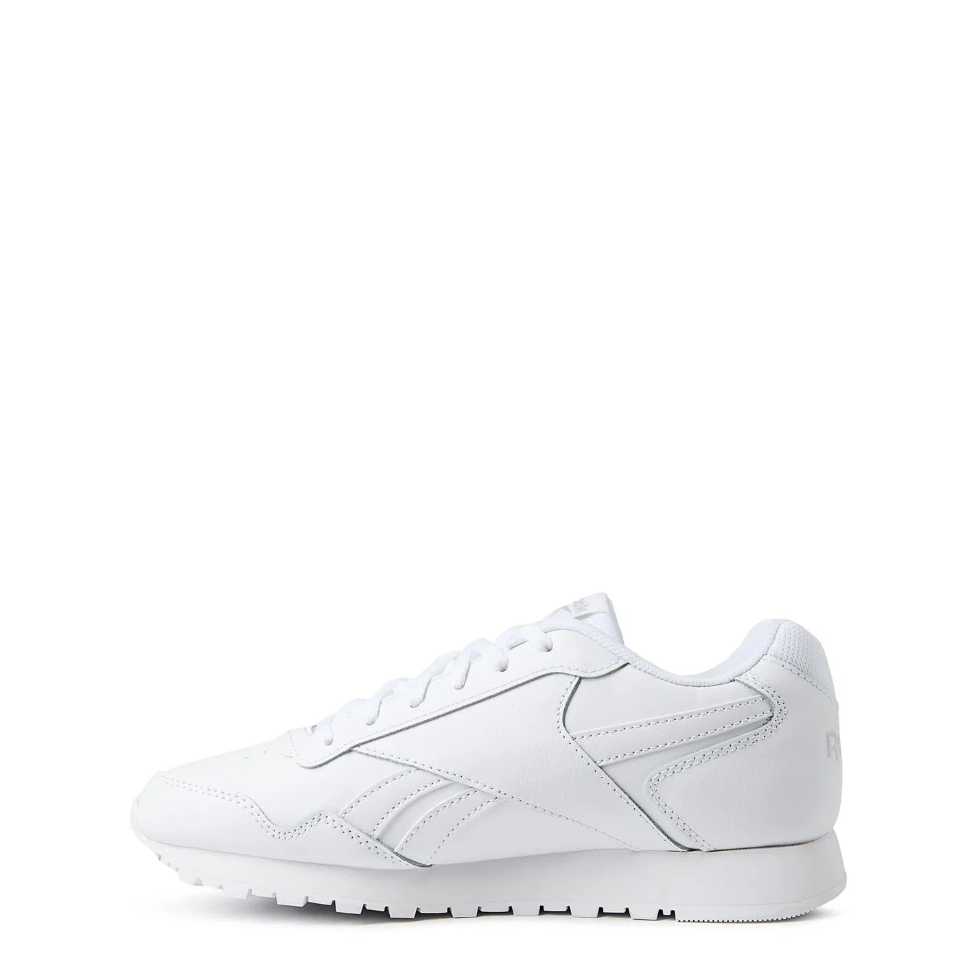 Детские кроссовки для девочек с шнуровкой Reebok Royal Glide Reebok, Ftwwht Cdgry2 Ftwwht — фото 2