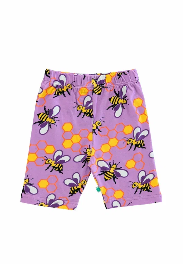 Шорты с принтом животных Cykelshorts med bier Smafolk, viola, фиалковый — фото 2