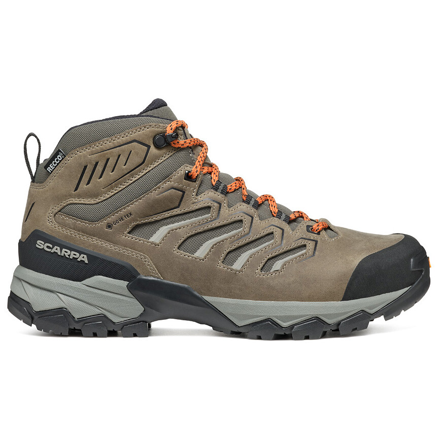 

Ботинки для прогулки Scarpa Moraine Mid GTX, цвет Fossil Brown