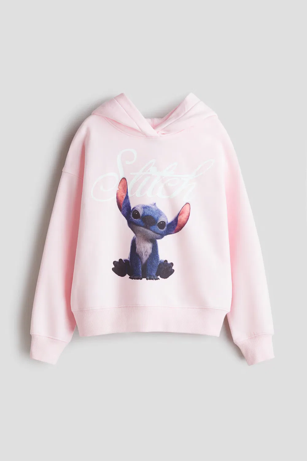 Худи с рисунком H&M, Rosa/Lilo & Stitch