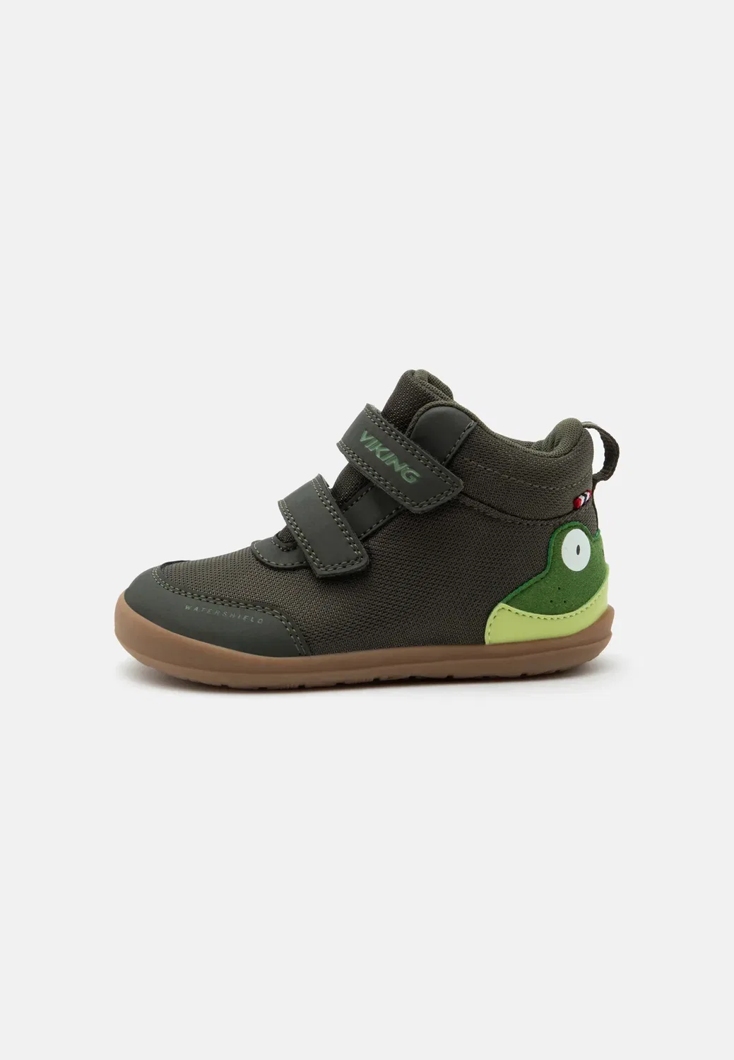 Ботинки Alv barefoot paw mid WP унисекс - классические ботильоны Viking, Pine