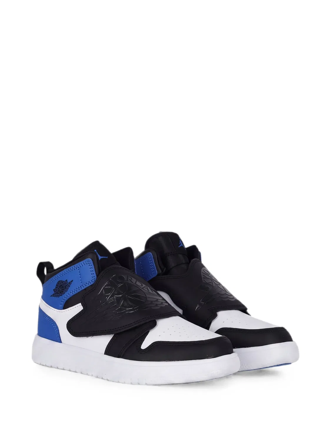 Кроссовки Sky Jordan 1 на липучках Nike Kids, белый — фото 2