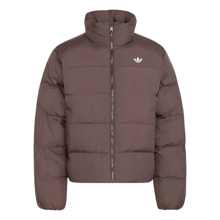 Зимняя куртка ADIDAS ORIGINALS коричневого цвета