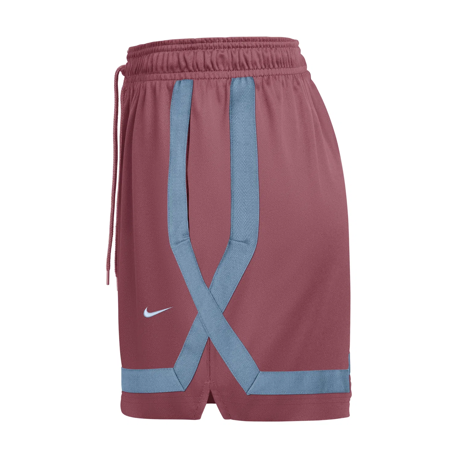 Женские шорты Toronto Tempo 5" Studio Fleece Shorts 'Pink Smoke Work Blue Hydrogen Blue' Nike, Pink Smoke/Work Blue/Hydrogen Blue — фото 2
