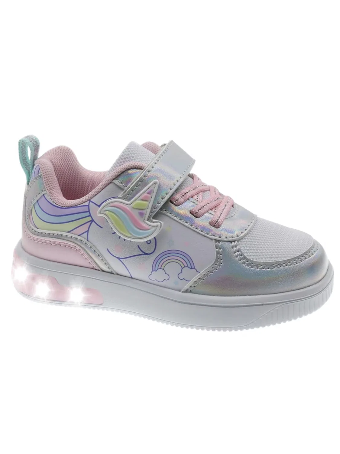Кроссовки Beppi Lighting Shoes серебристого цвета