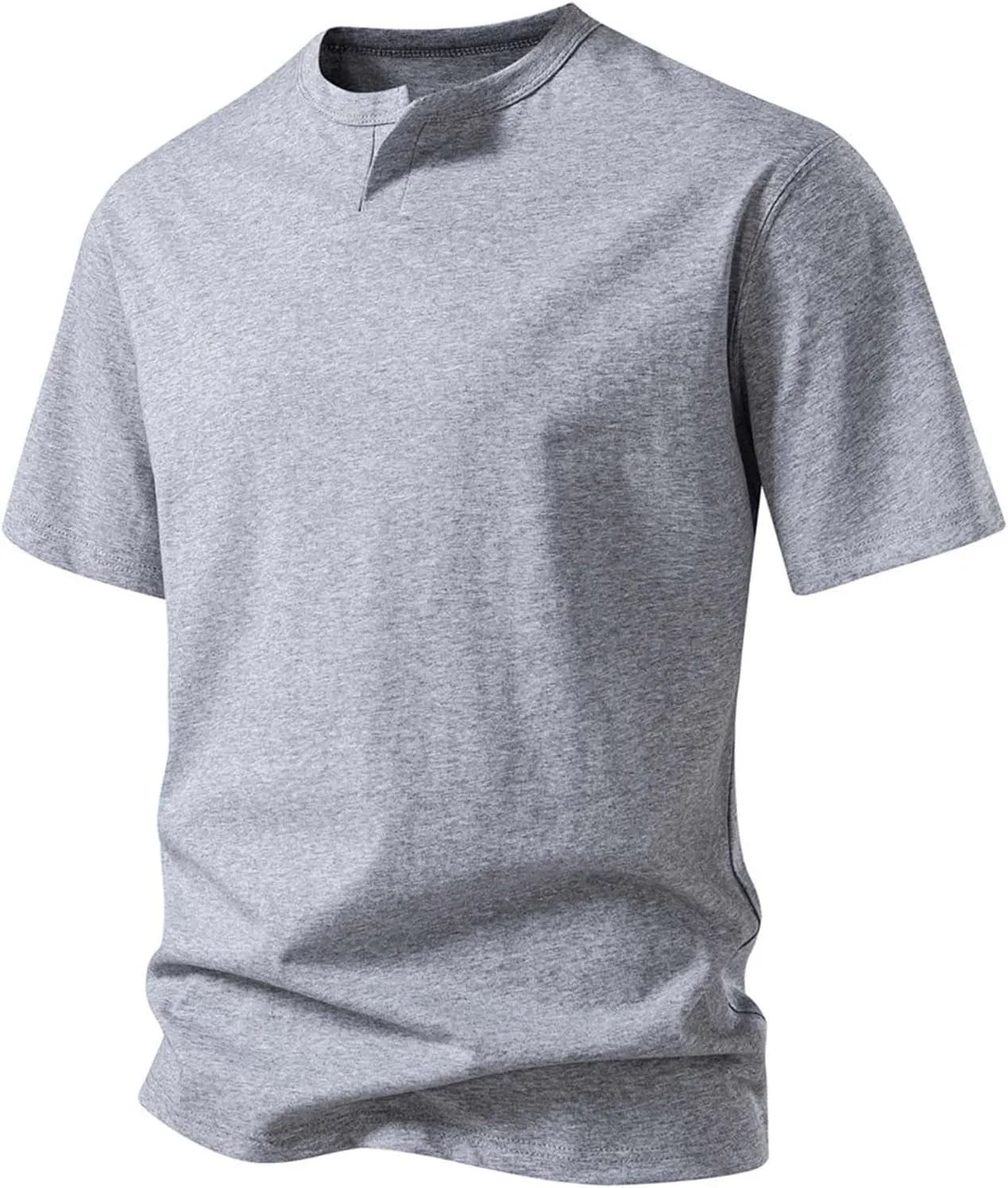 Мужская футболка хлопковая классическая Relaxed Fit, Gray