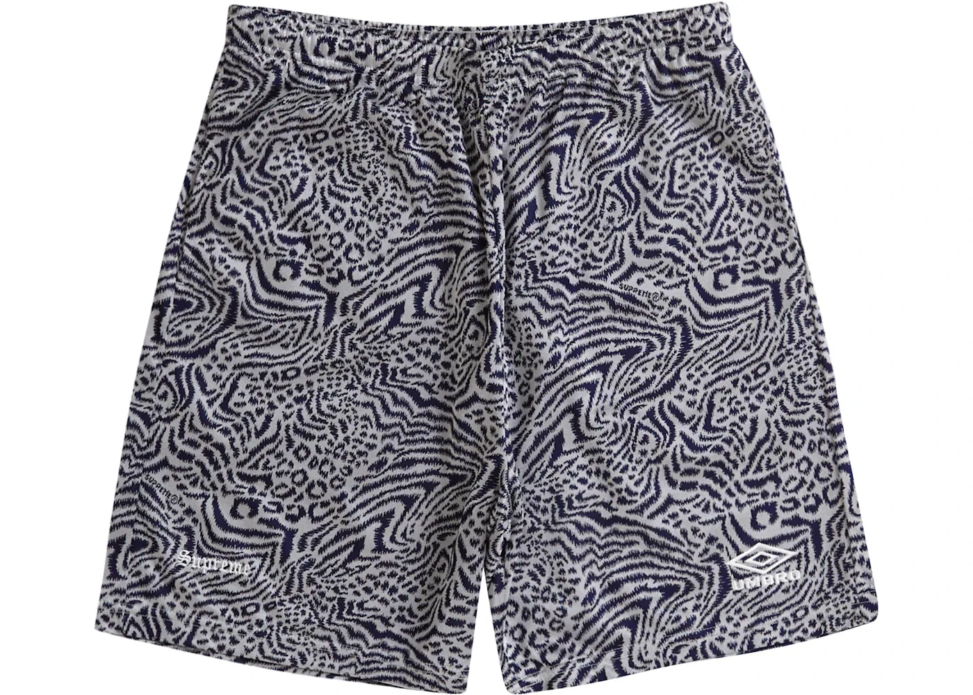 Мужские шорты с принтом Supreme Umbro Short, Navy