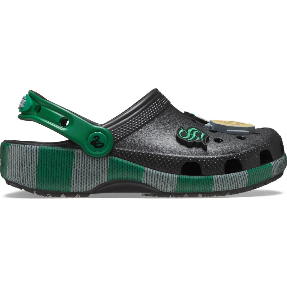 Детские сабо с принтом Harry Potter Classic Crocs Slytherin